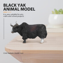 14.5X3.5X8.5cm Classic Animals Action Figures Cattle Bull Ox Figurine Pvc Cute Lifelike Model Toy