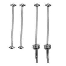 4 Teilige CVD Universal Antriebs Welle Vorne und Hinterer Hunde Knochen für 144001 1/14 RC Drift Rennen Auto Teile ZubehöR