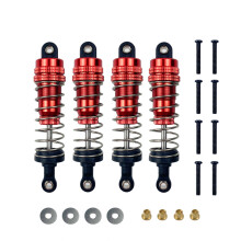 for MN86K MN86KS MN86 MN86S MN G500 1/12 RC Car Upgrade Parts Metal Damper Accessories,Red