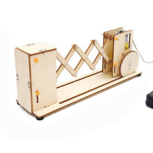 Kit de Modelo de Porta de Gateway Elétrica Faça Você Mesmo Kit de Ferramentas Experimentais de Ciência STEM Technologia Jogos de Quebra-Cabeça de