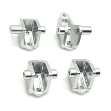 RC Auto-Upgrade Vooras- en Achterasbevestigingsset voor 1/10 TRX4 HUANGBO 1/10 R1001 R1002 R1003 RC Auto A