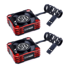 SURPASS HOBBY 2 Stuks ESC Koelventilator Motor Koelventilator 30mm 28000RPM RC Model Koellichaam voor 1/10 1/8 RC Automodellen A