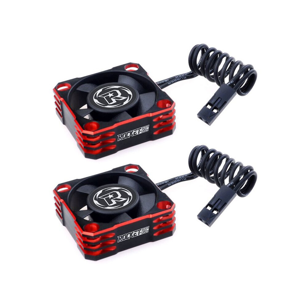Photos - Parts for Drones & RC models SURPASS HOBBY 2PCS ESC Cooling Fan Motor Cooling Fan 30mm 28000RPM RC Model Heatsink for 1/10 1/8 RC Car Models A