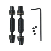 RC Car Upgrade Front Rear Drive Shaft Set for 1/16 WPL C64 C74 RC Car Upgrade Parts Black