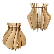 Jigsaw Puzzle Vase, DIY Handmade Rose Bouquet Building Set Display Stand, Home Office Decoration