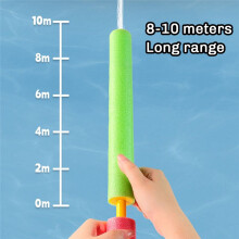 10PCS Water Toy for Kids Portable 30ft Range Foam Water Toy Summer Swimming Pool Toys Random Color(20cm+40cm)