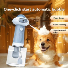Pet Shower Gel Skummaskin Bubble Machine Hund Katt Bath Shower Gel Foamer Husdjursrengöringsredskap