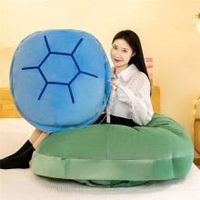 Turtle Shell Doll Pillow Funny Wearable Plush Toy Large Sleeping Bag Lazy Sofa Green