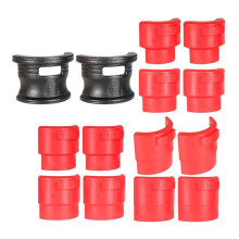 Kit di Strumenti Universale per Guida Guarnizione Forcella per Bici da Moto 35-50mm 14 Pezzi Rimuovi Set di Strumenti di Installazione