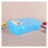 Sewing Thread Organizer Box with Transparent Visibility and AntiTangle Compartments Bobbin Storage Case 1