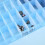 Sewing Thread Organizer Box with Transparent Visibility and AntiTangle Compartments Bobbin Storage Case 5