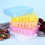 Sewing Thread Organizer Box with Transparent Visibility and AntiTangle Compartments Bobbin Storage Case 3