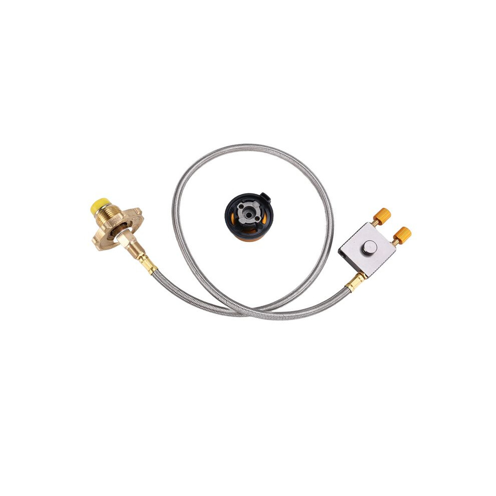 Outdoor Camping Gas Stove Propane Refill Adapter Gas Tank Filling Valve Split Flat Gas Tank Refilling Connector 6031048135526