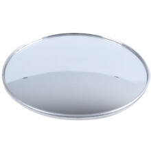 Tono argento 3 "Round convesso di retrovisione Auto Specchio Blind Spot
