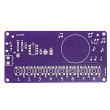 NE555 Electronic Piano Kit 8 Steps Musical Note Fun DIY Soldering Practice Circuit Board Loose Parts