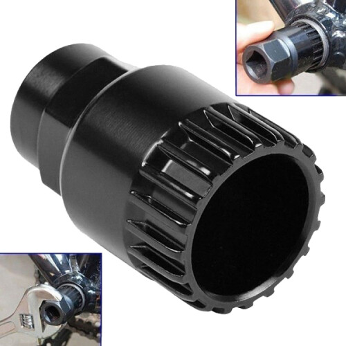 Bicycle 20 Teeth Bottom Bracket Remover Puller Tool Black for Mountain Bike Bicycle Repair Tools 1