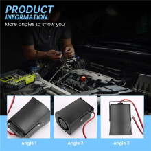 Nova Buzina de Caracol EléTrica 12V Super Barulhenta Universal Carro Motorizada CaminhãO