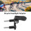 Bicycle Headlight Mount Adaptor for Stem Mount Cycling Front Light LED Lamp Holder Bracket Camera Type Connector 3