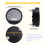 Newest Universal 140mm Diameter Truck Speedometer Odometer 0-125km/H with Backlight 9-36V 5