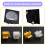Universal 140mm Diameter Truck Speedometer Odometer 0-125km/H with Backlight 9-36V 7