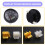 Newest Universal 140mm Diameter Truck Speedometer Odometer 0-125km/H with Backlight 9-36V 7