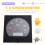 Universal 140mm Diameter Truck Speedometer Odometer 0-125km/H with Backlight 9-36V 2