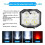 Solar Charging Bicycle Front Light LED Headlight Road Bike Flashlight Cycling Accessories 4