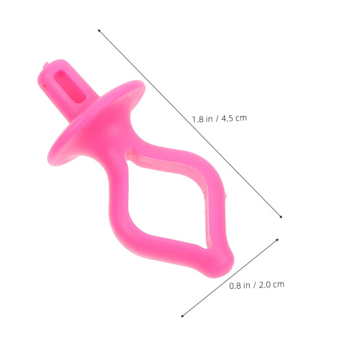 Silicone Bobbin Holder Clips Set, Color Coded Thread Spool Organizer for Sewing, Prevent Tangles 1
