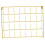 Thread Organizer 32 Spool Wall Mounted Iron Rack for Sewing and Embroidery Storage 1