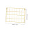 Thread Organizer 32 Spool Wall Mounted Iron Rack for Sewing and Embroidery Storage 2