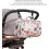 Universal Large Capacity Waterproof Baby Stroller Organizer Bag with Adjustable Strap 4