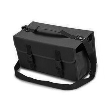 Marker Pen Case for 120 Markers, Large Capacity Black Oxford Storage Bag with Shoulder Strap