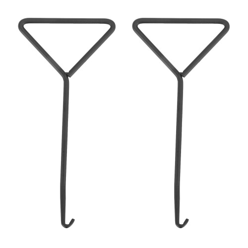 2X Motorcycle Bicycle T-Handle Spring Hook Exhaust Stand Puller Stainless Steel Tools Motorcycle Accessories Spring Hook 1