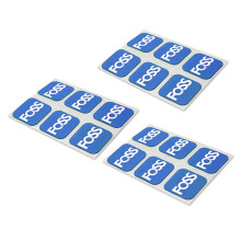 FOSS 18Pcs Bicycle Tire Patch Quick Drying Bike Tube Repair Pad Tool Inner Parches MTB Road Bike Repairing Tool