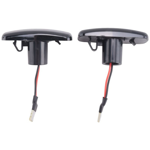 4x for  200 300C Sebring  Caliber Nitro Lancia  Compass Car LED Side  Light Black 2