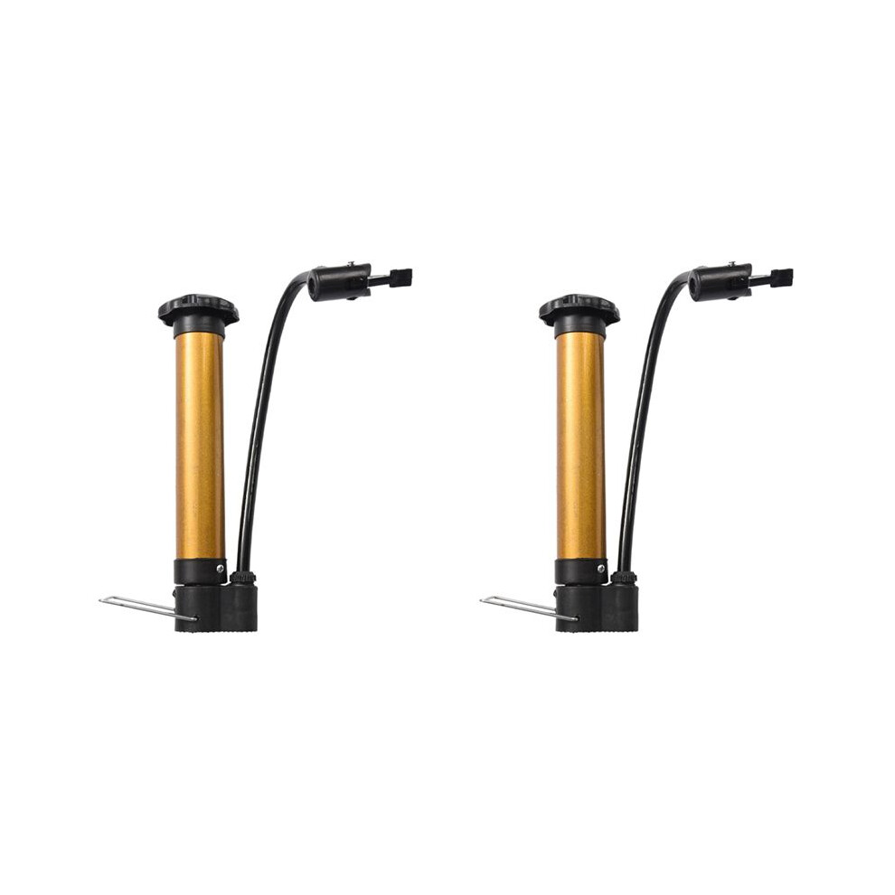 2X Portable Bicycle Pump High Pressure Cycling Hand Air Pump Tire Inflator Mtb Mountain Bike Pump 6033073602677
