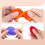 Sensory Stone 6pcs Soft Silicone Stress Relief 8
