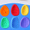 Sensory Stone 6pcs Soft Silicone Stress Relief 7