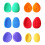 Sensory Stone 6pcs Soft Silicone Stress Relief 10