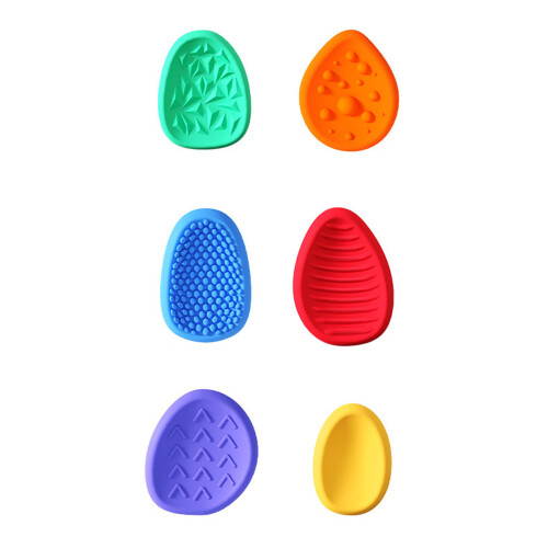 Sensory Stone 6pcs Soft Silicone Stress Relief 1