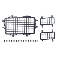 Voor MN D90 D99S MN99S 1/12 RC Auto Upgrade Onderdelen Metalen Stereoscopische Achterruit Mesh Beschermende Netto Accessoires