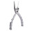 Aluminium Alloy Multifunctional Fishing Pliers Decoupling Device Cut   Fish Controller Double-Sided Hand Tool,C 1