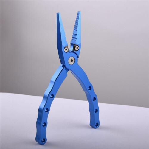 Aluminium Alloy Multifunctional Fishing Pliers Decoupling Device Cut   Fish Controller Double-Sided Hand Tool,C