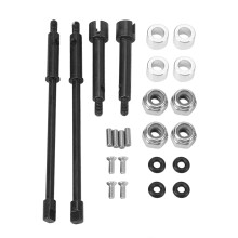 4mm Widen Steel Drive Stub Axles CVD Joint Drive Shaft Upgrade Parts for 1/24 RC Crawler Axial SCX24 90081 Accessories
