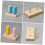 Embroidery Thread Holder Wooden Spool Rack with Fully Rotating MultiSpool Storage for Sewing 3