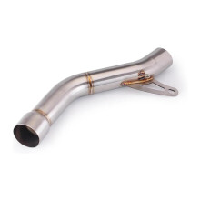 Exhaust Mid Link Pipe 821 1200 20142016 51mm Muffler for Ducati Monster Smooth Power Output