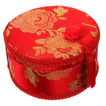 Sewing Pin Holder with Lid Compact Needle Storage Box for Crafting Quilting and Wedding Decor
