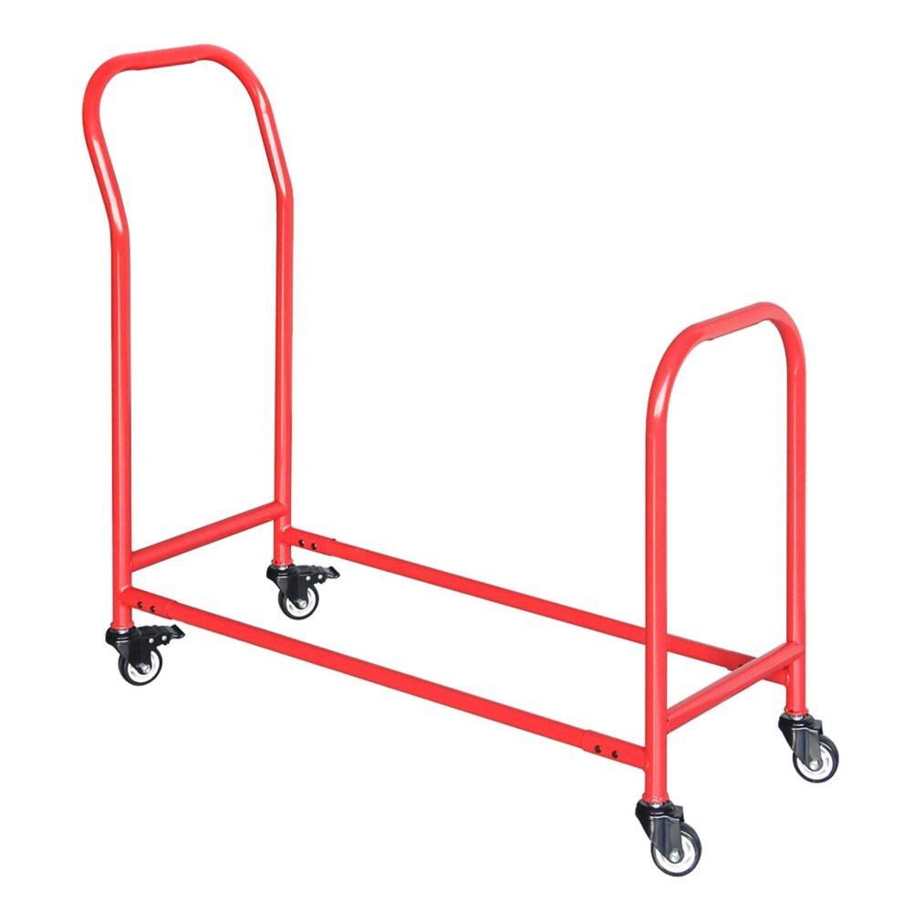 Heavy Duty Rolling Tire Storage Rack With Locking Casters For Garage And Holds 4 Tires 9169991153483