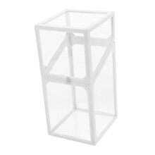 Clear Pencil Case Large Capacity Transparent Stationery Organizer for School and Office
