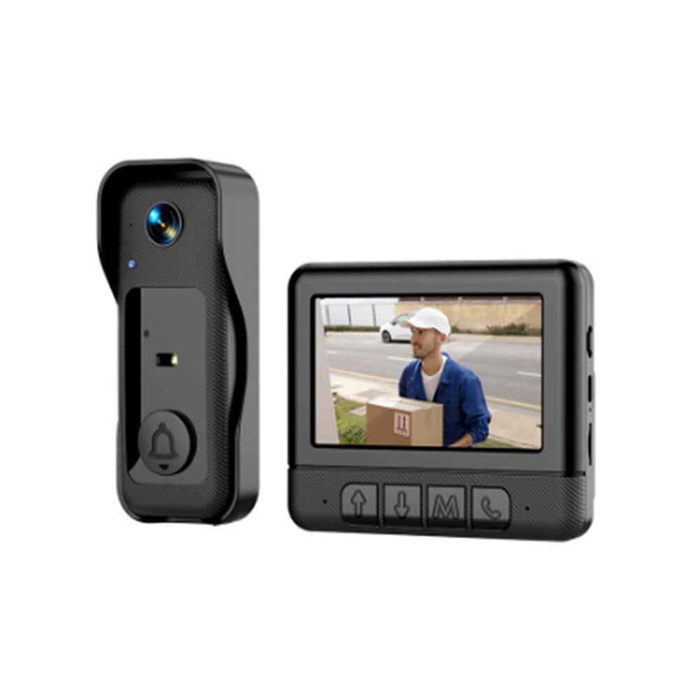 X6 Video Doorbell For Home Use With 4.3-Inch Display Screen, Wireless Video Intercom, Infrared Hd Night Vision 4712426472830